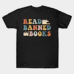 Funny Reading Book Lover Read Banned Books T-Shirt